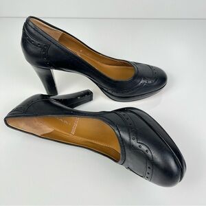 2/$30 Tahari Vintage Dark Navy/Black High Heel Pumps – Size 7